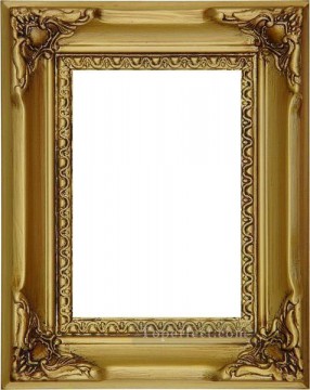 Wood Corner Frame Painting - Wcf053 wood painting frame corner